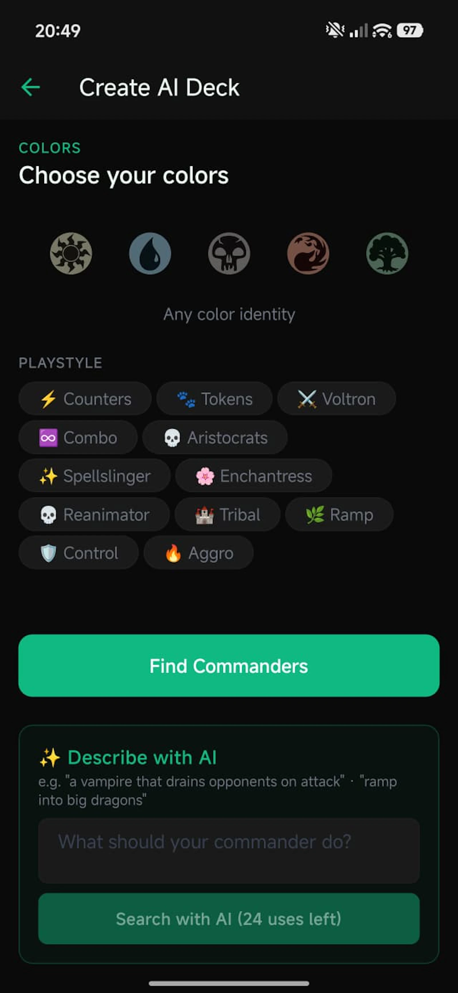 MTG AI Commander - Verdict screenshot 5