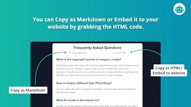 FAQ Generator for Your Website gallery image