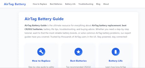 AirTag Battery gallery image