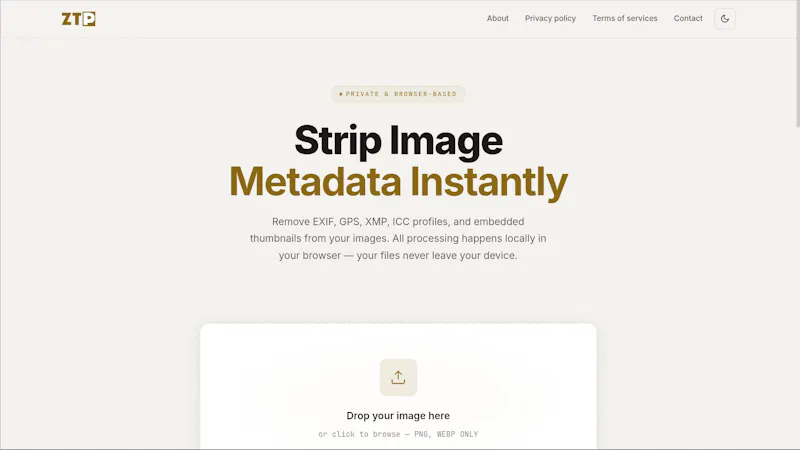 ZeroTracePix  screenshot 2