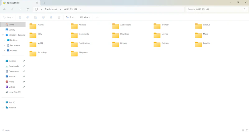 FTP Server - WiFi File Share screenshot 3