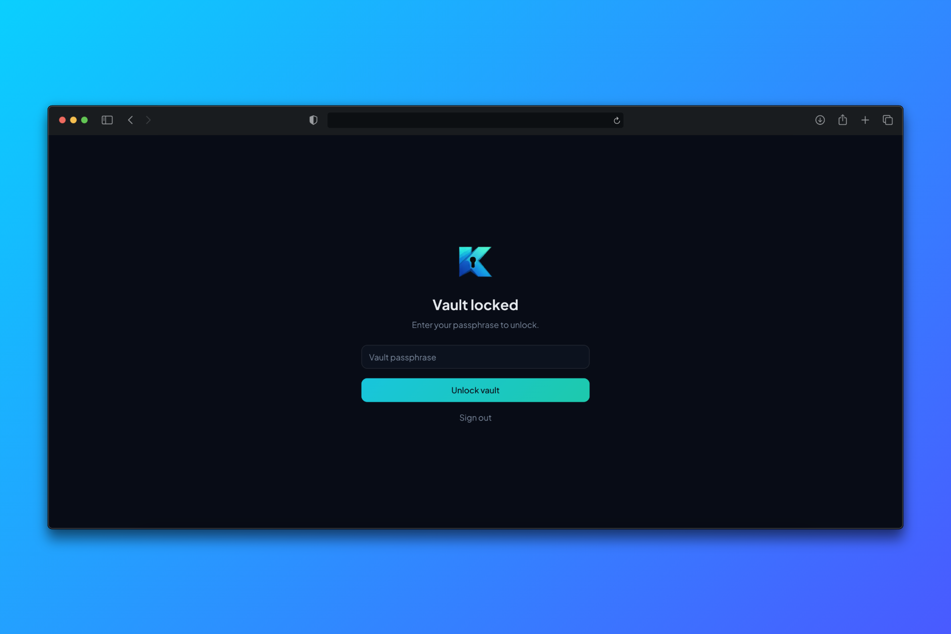 Keyper - Screenshot 2 showing product features and functionality
