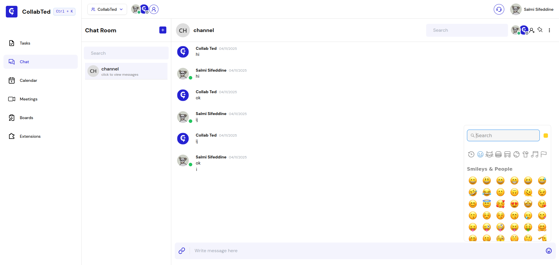 Colaborada - Plataforma minimalista de colaboración y gestión de equipos. media 5