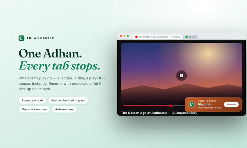 Adhan Focus screenshot 3