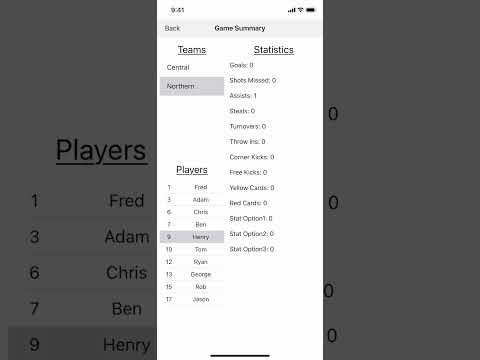 Soccer Statistic gallery image