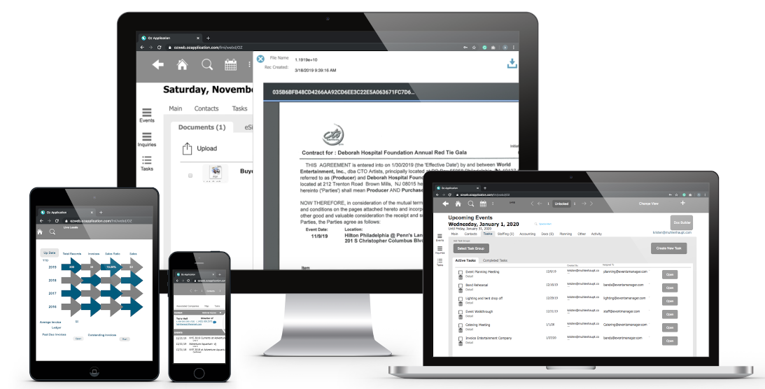 Oz Application gallery image
