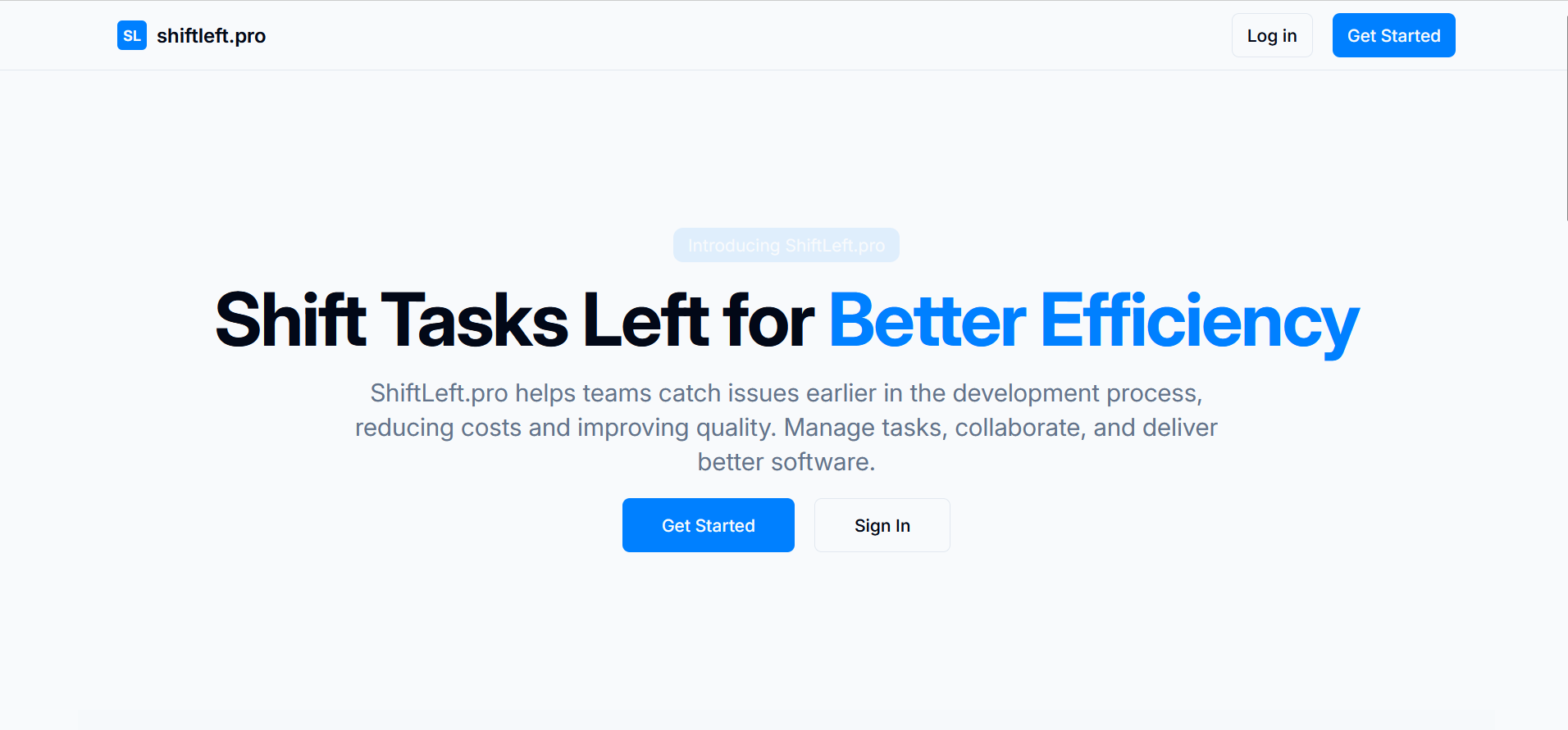 وسائط ShiftLeft.pro 1