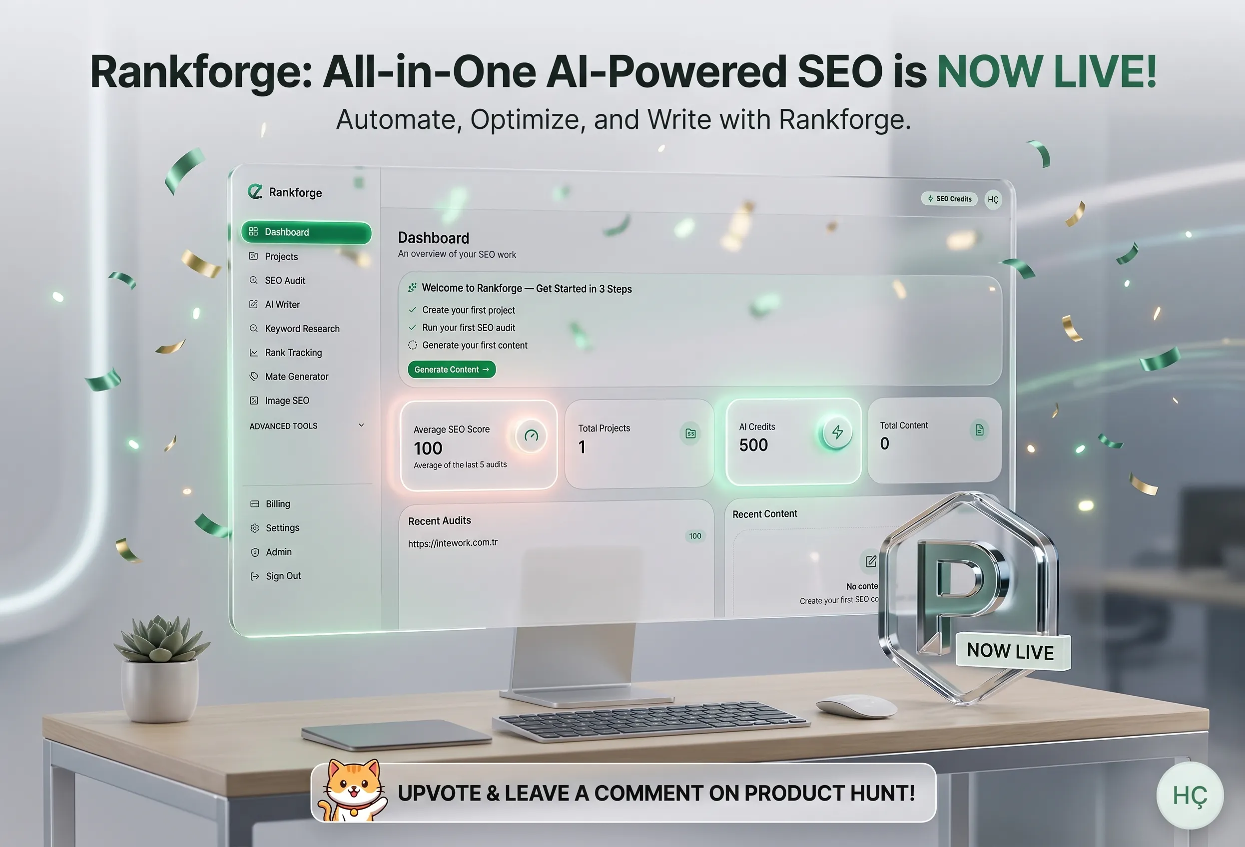 Rankforge — AI-Powered SEO Software gallery image