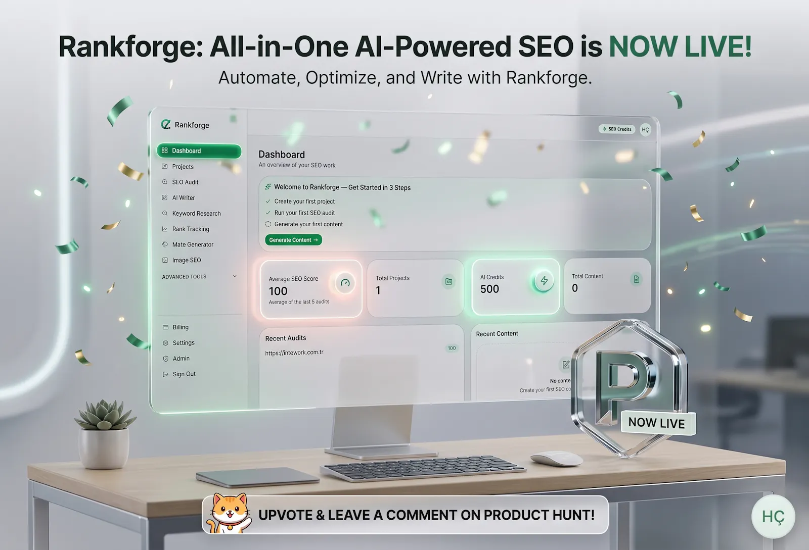 Rankforge — AI-Powered SEO Software screenshot 2