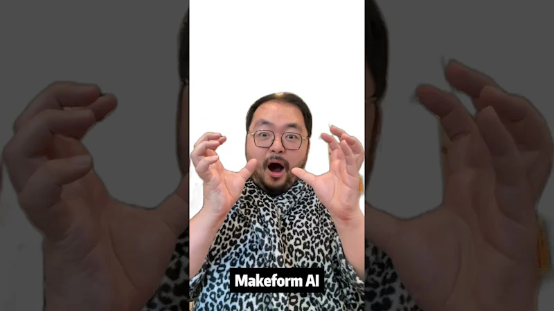 Makeform screenshot 1 (video preview)