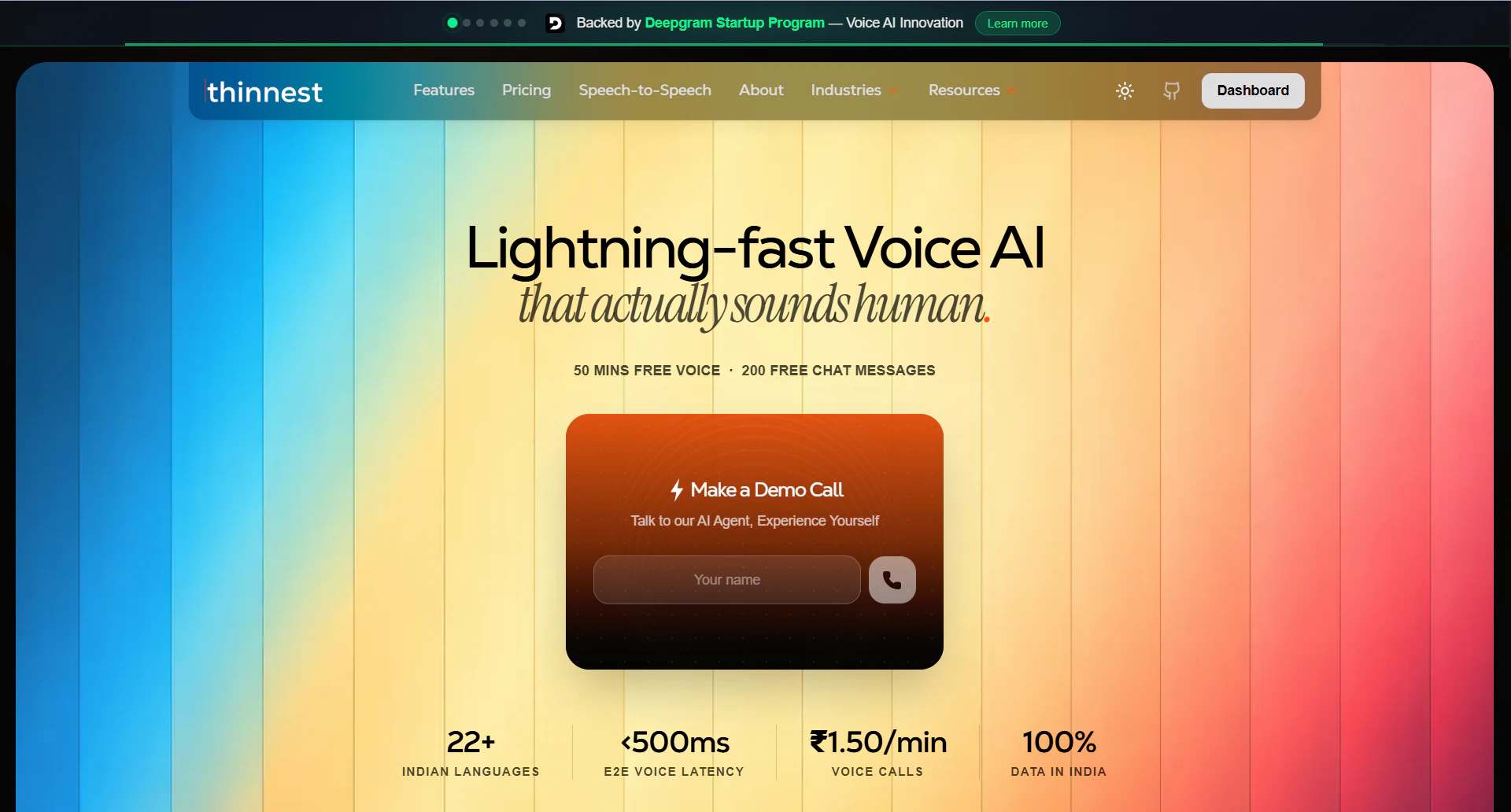 Thinnest AI