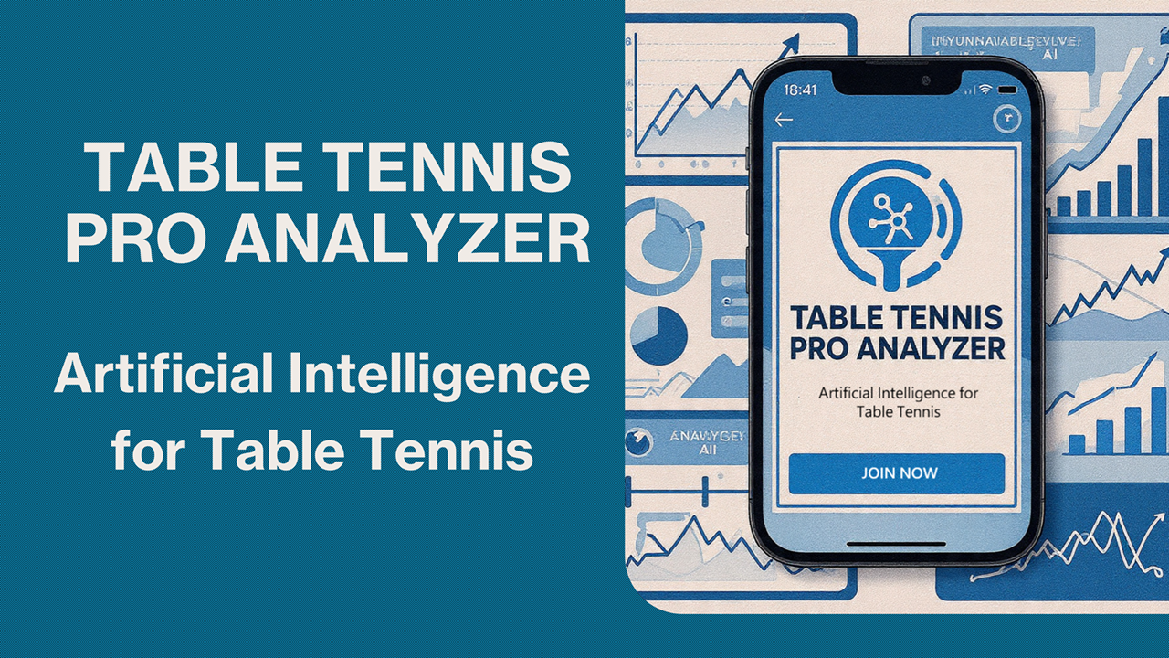 Table Tennis Pro Analyzer  - Main product screenshot demonstrating key features and user interface