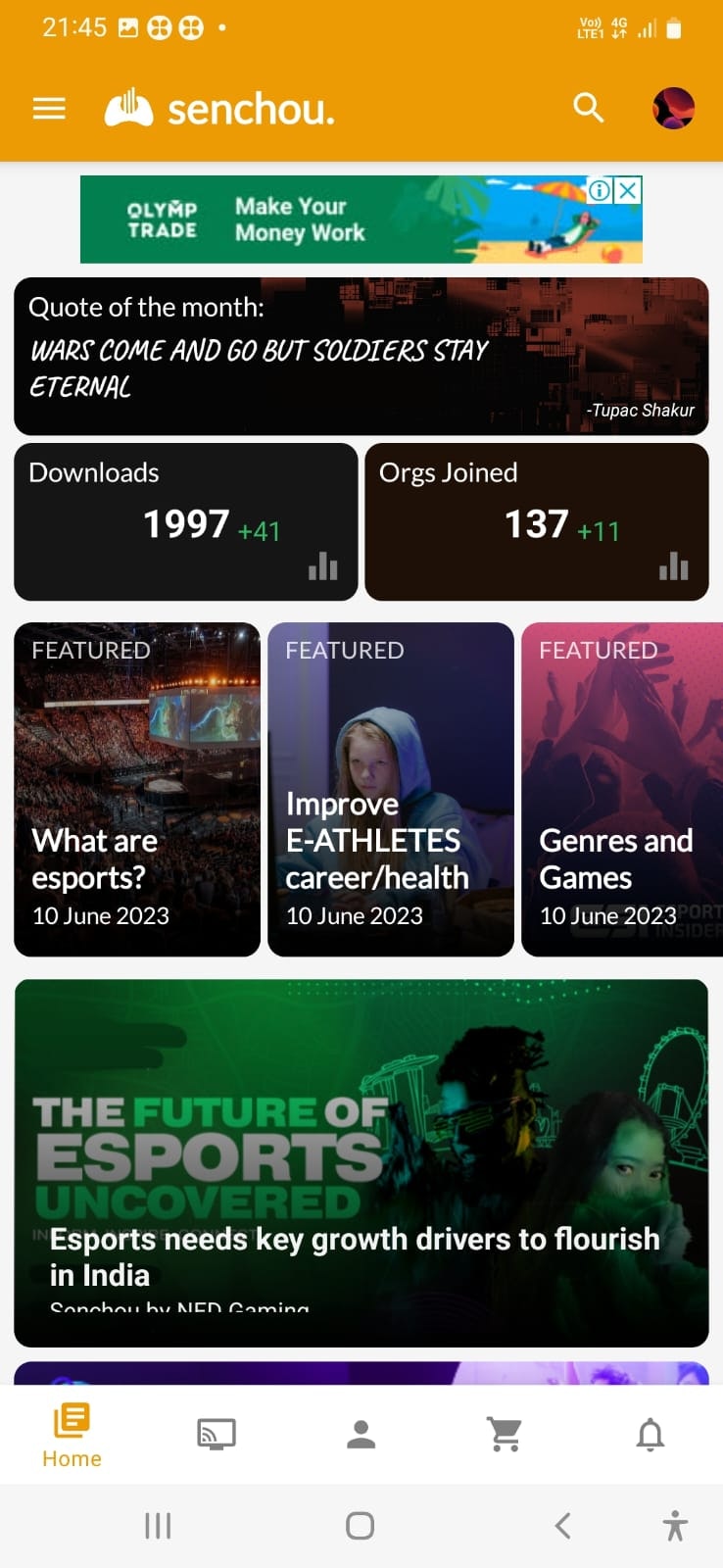 Senchou app media 2