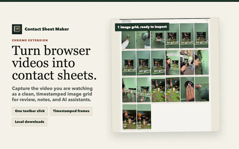 Contact Sheet Maker screenshot 6