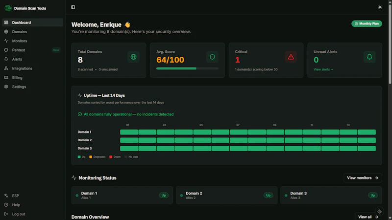 Domain Scan Tools screenshot 3