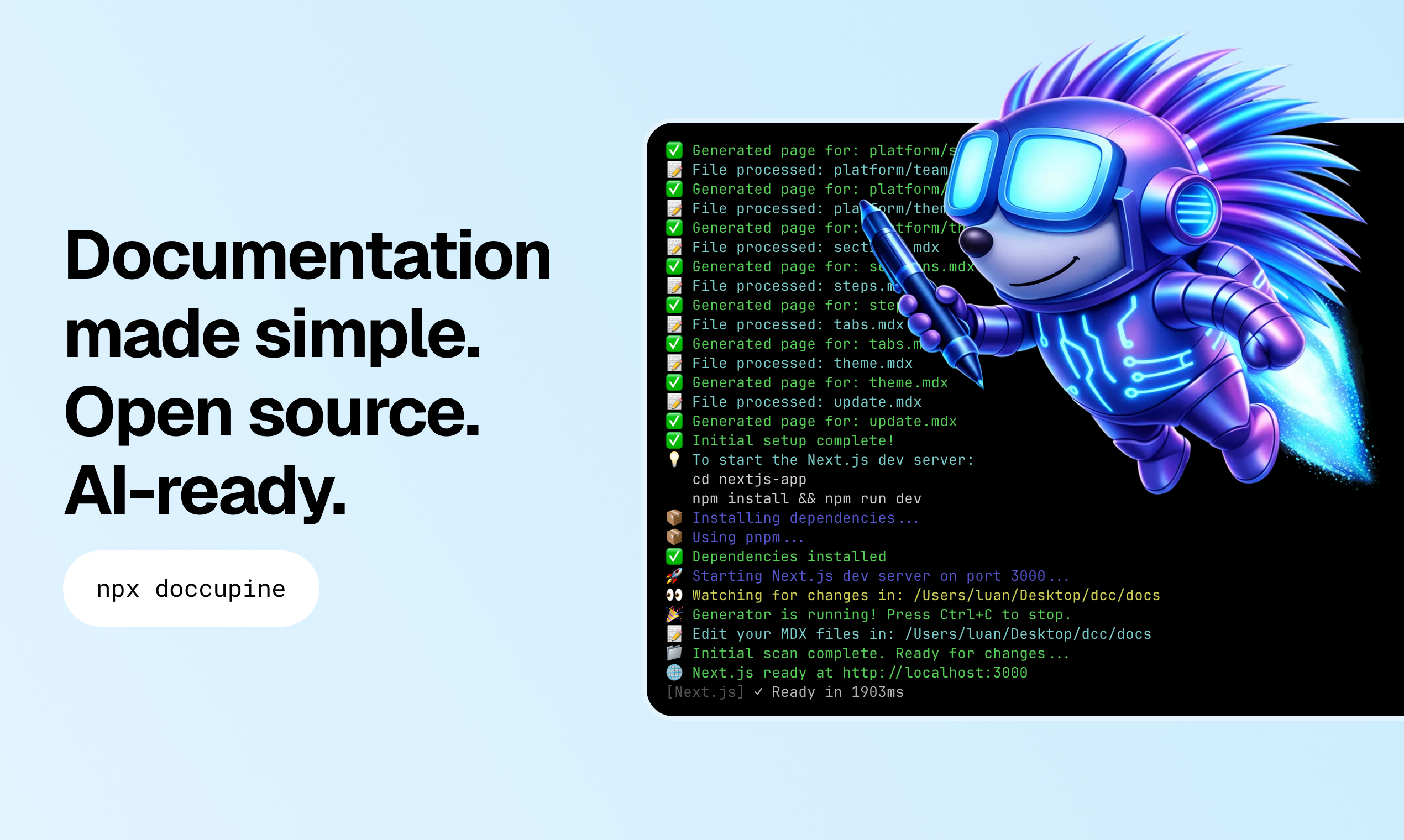 Doccupine gallery image