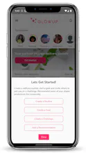 Glowup app gallery image
