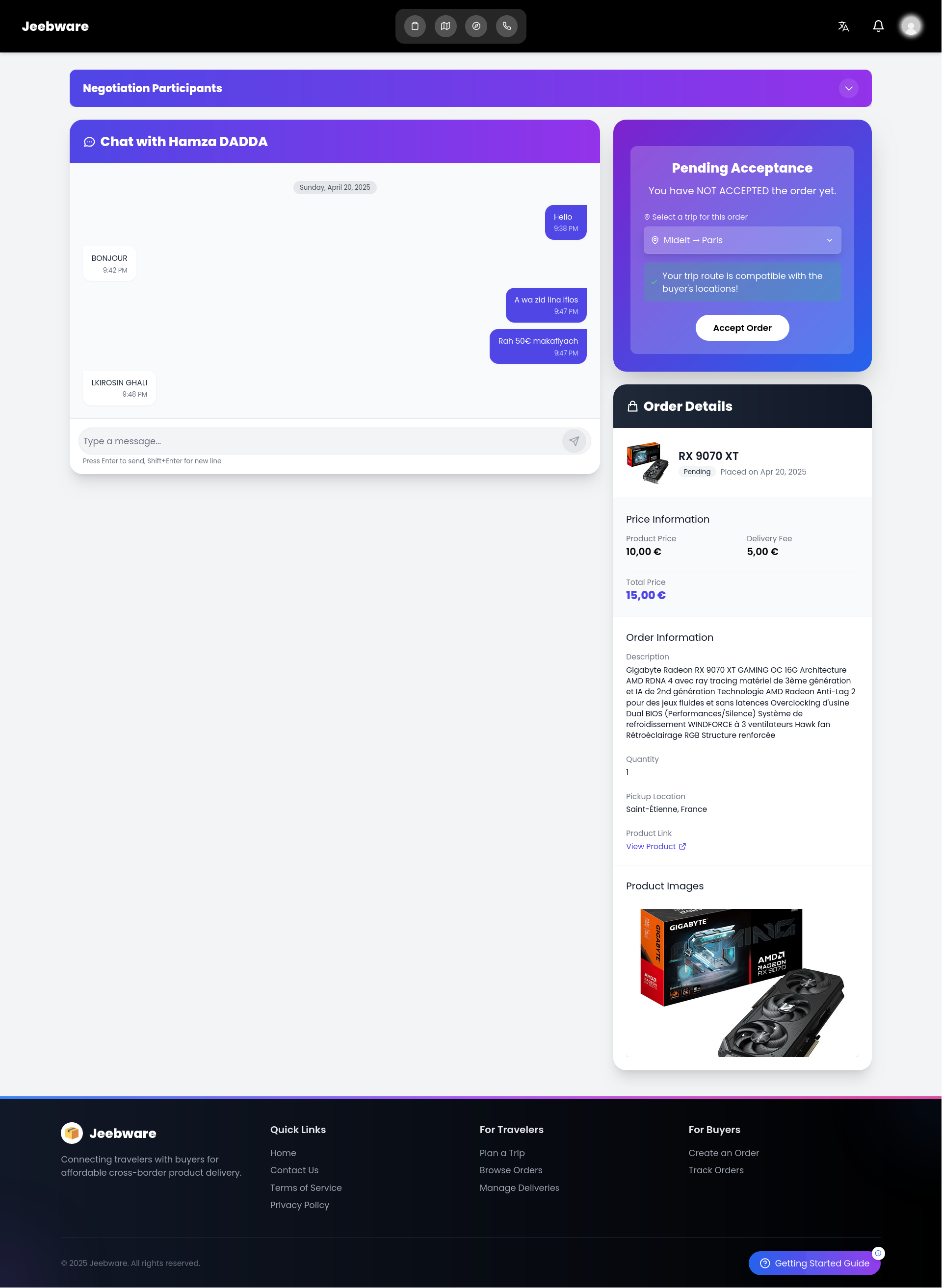 Jeebware - Compre desde cualquier lugar.Entregado por viajeros. media 3