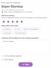 Esper - Rate My Meetings gallery image