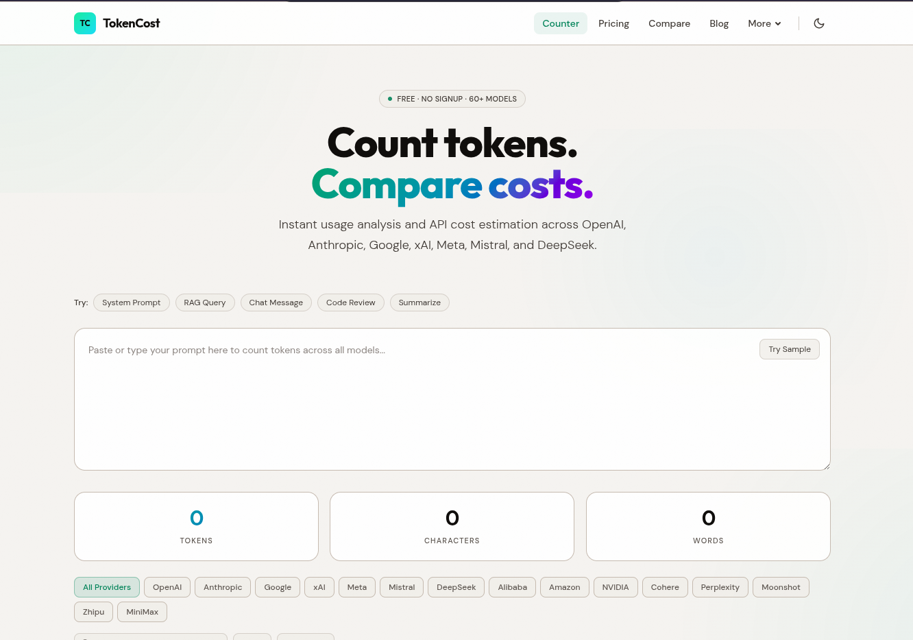 TokenCost gallery image