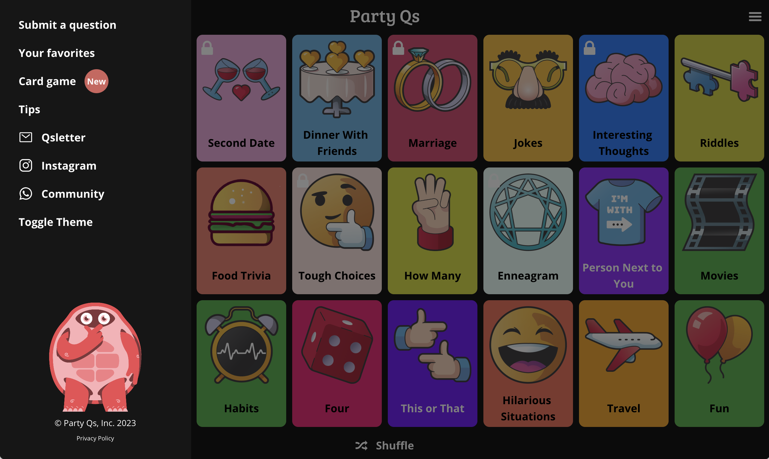 Party Qs - Web App media 3