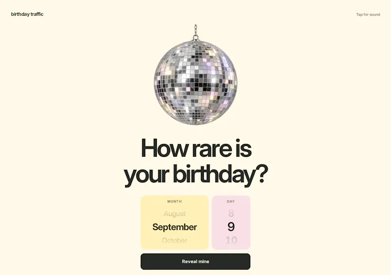 Birthday Traffic screenshot 1