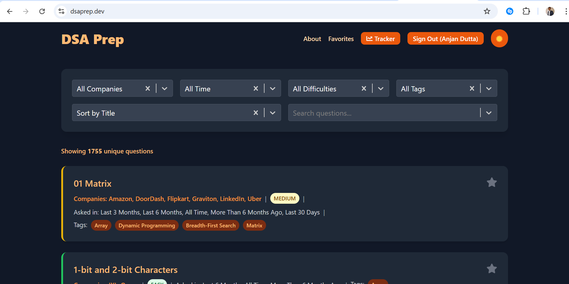 DSAPrep.dev gallery image