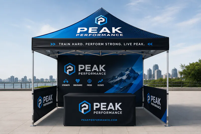 Custom canopy tent screenshot 1