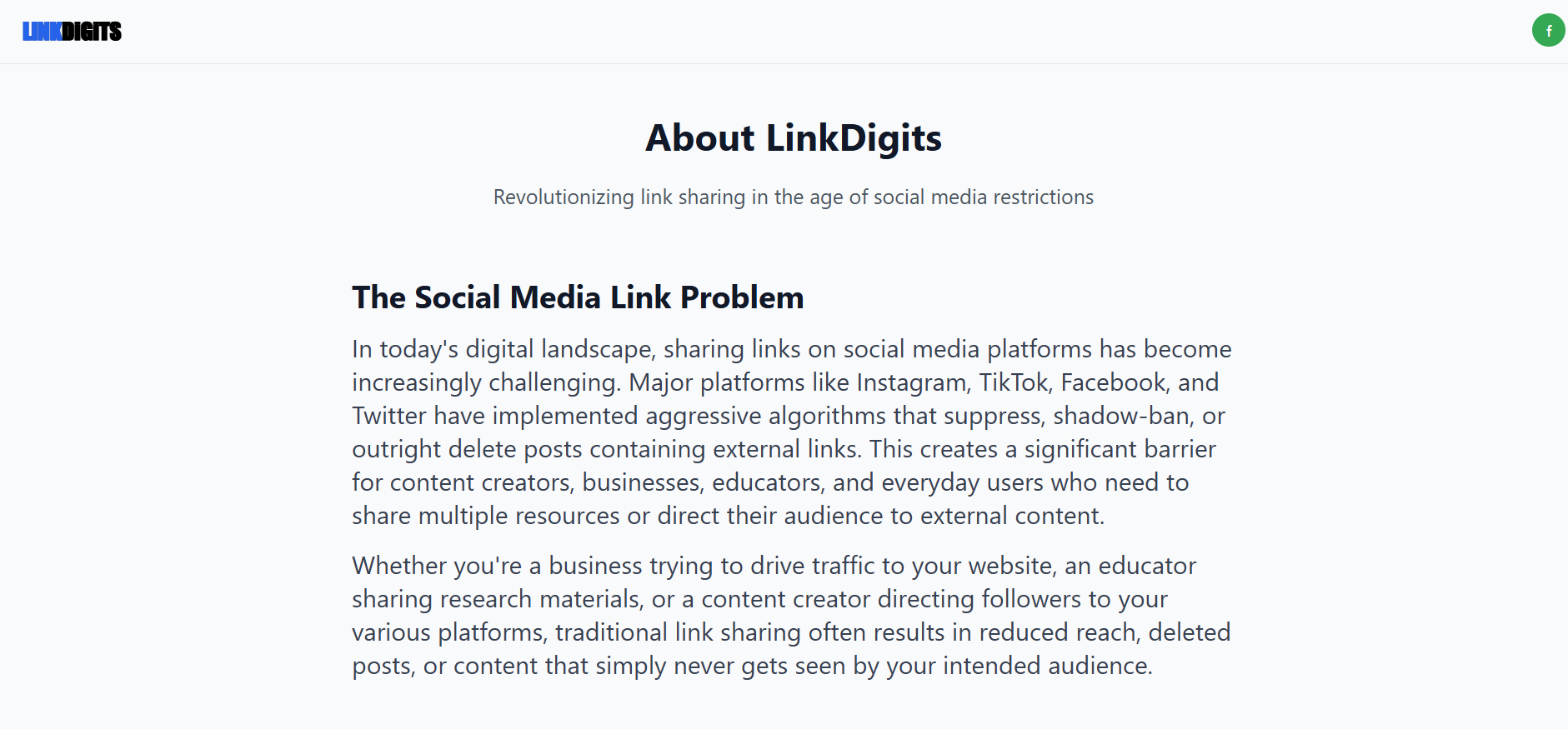 Linkdigits - Link in Ziffern, überall teilen Medien 6