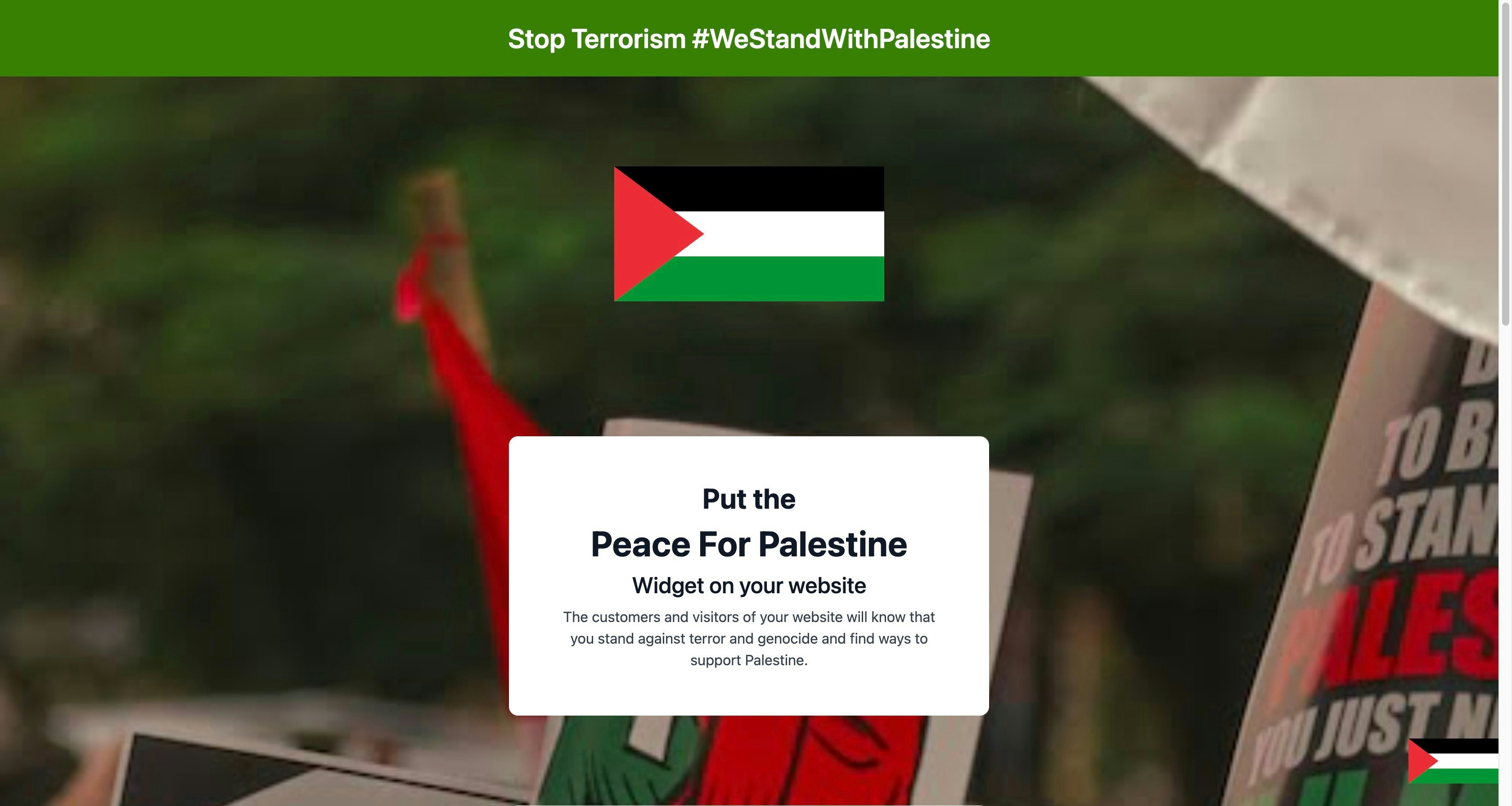 Paz para Palestina