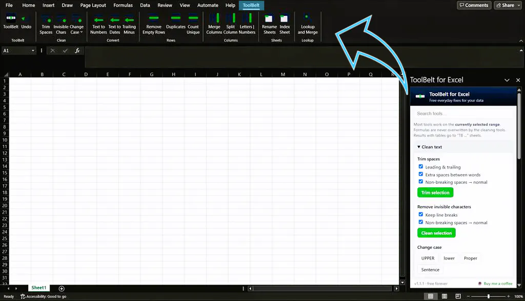 ToolBelt for Excel gallery image