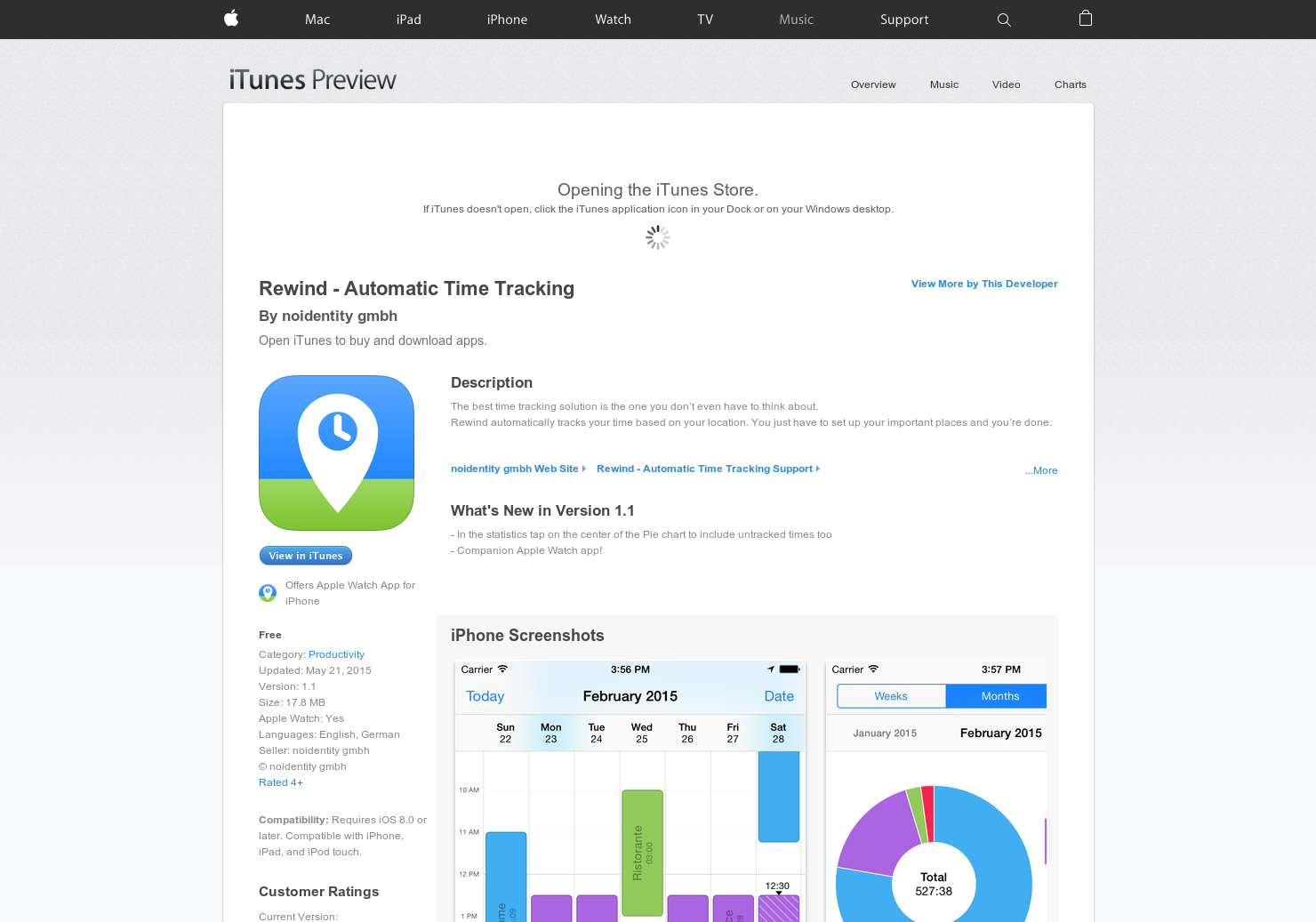 Rewind - Time Tracking