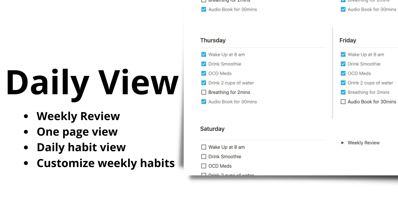 Habit Tracker V2 - Build and Keep Good Habits media 2