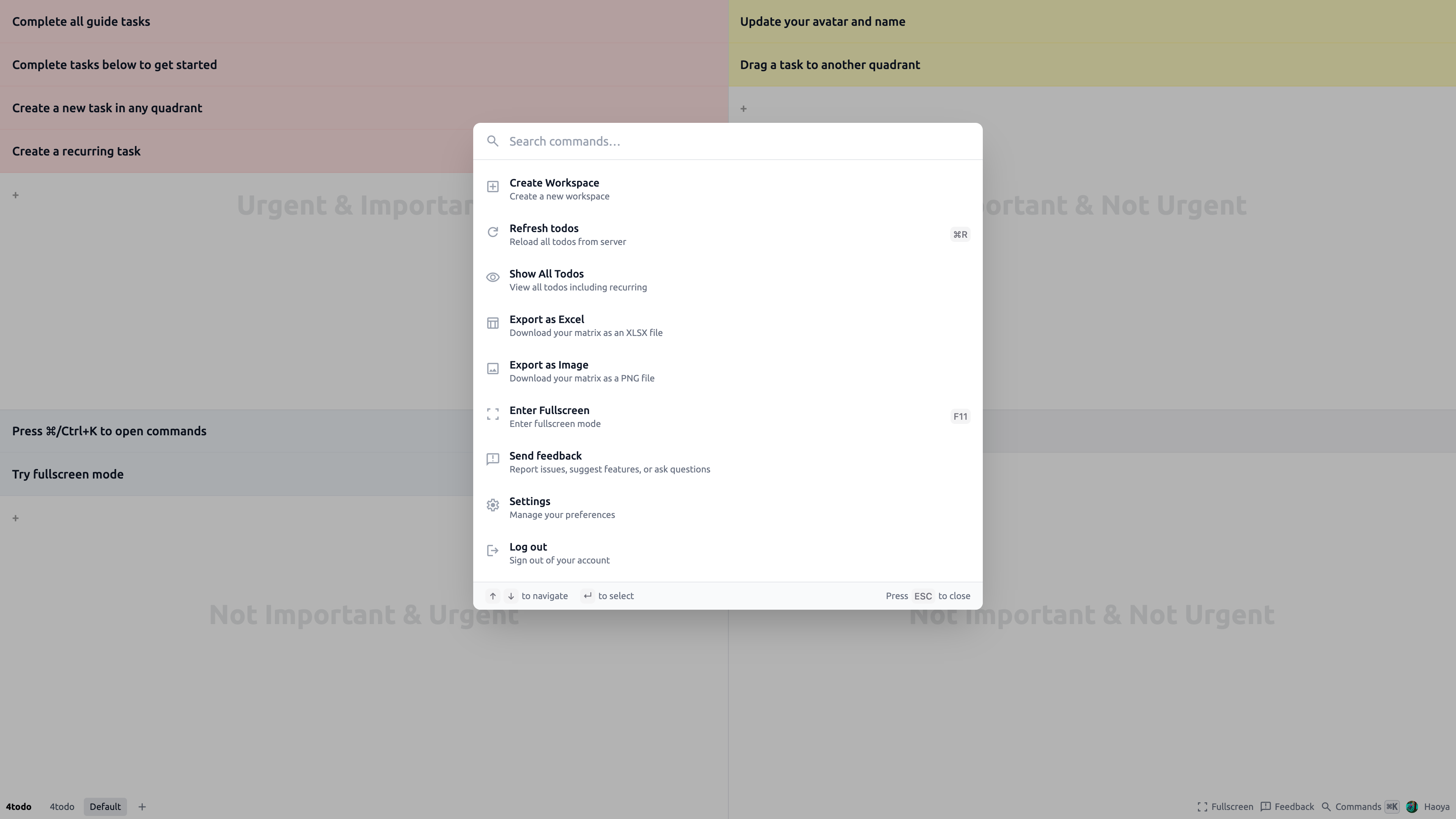 4todo - Screenshot 5 showing product features and functionality