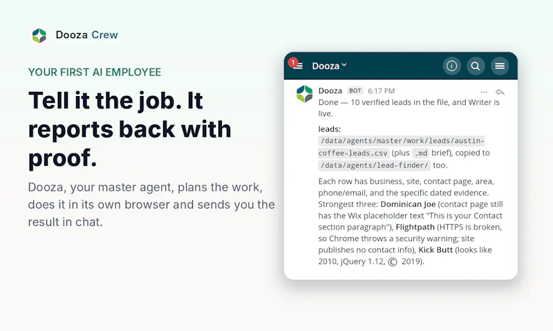 Dooza Crew screenshot 1