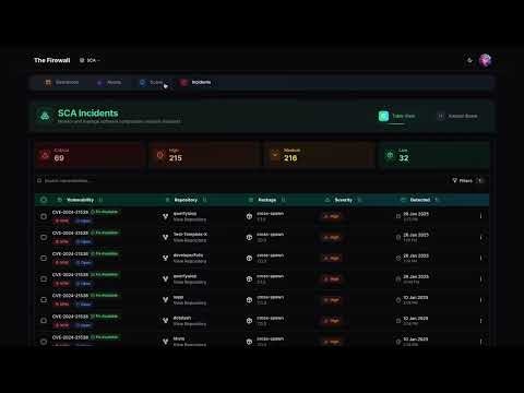 The Firewall Appsec Platform gallery image