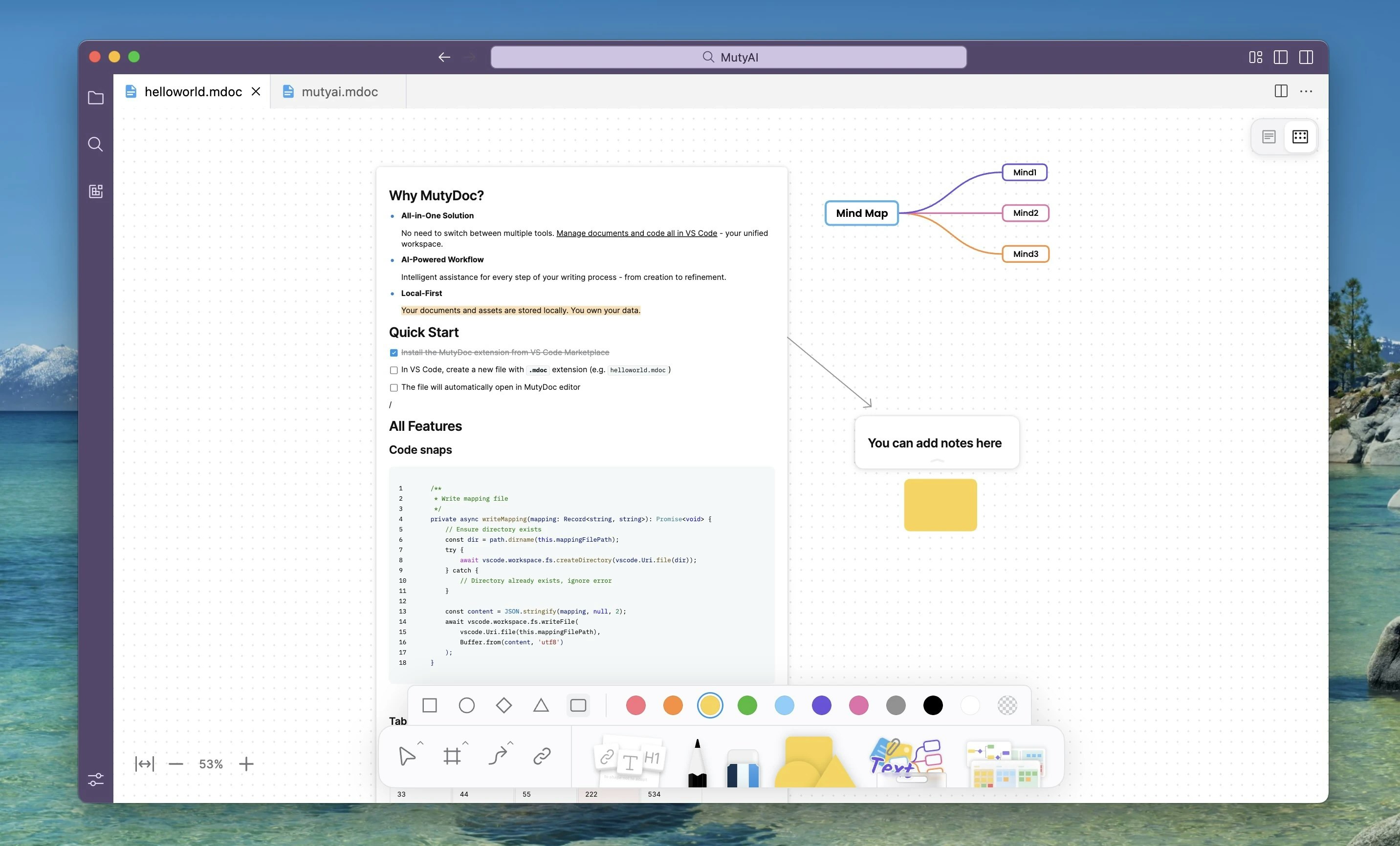 MutyWork - Screenshot 2 showing product features and functionality