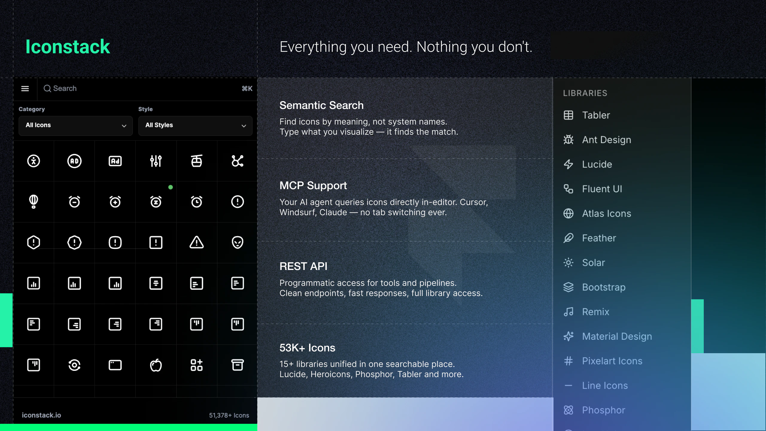 Iconstack: MCP-Native Icon Search screenshot 2