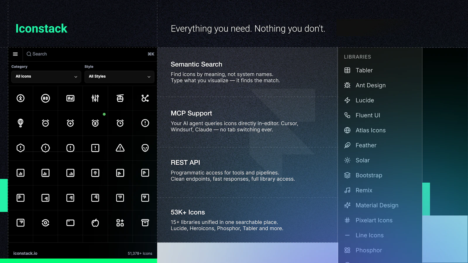 Iconstack: MCP-Native Icon Search screenshot 2
