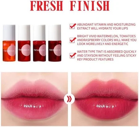 Baorder 4PCS Korean Lip Gloss Set media 2