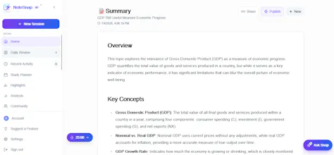 NoteSnap AI – AI Study Tool gallery image