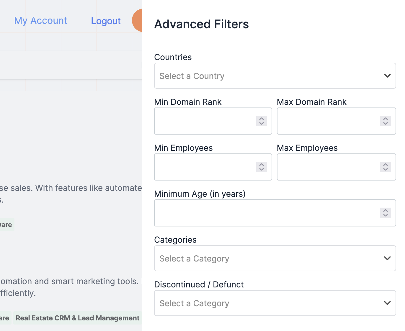 SaaS Browser - The largest SaaS search engine and directory media 4
