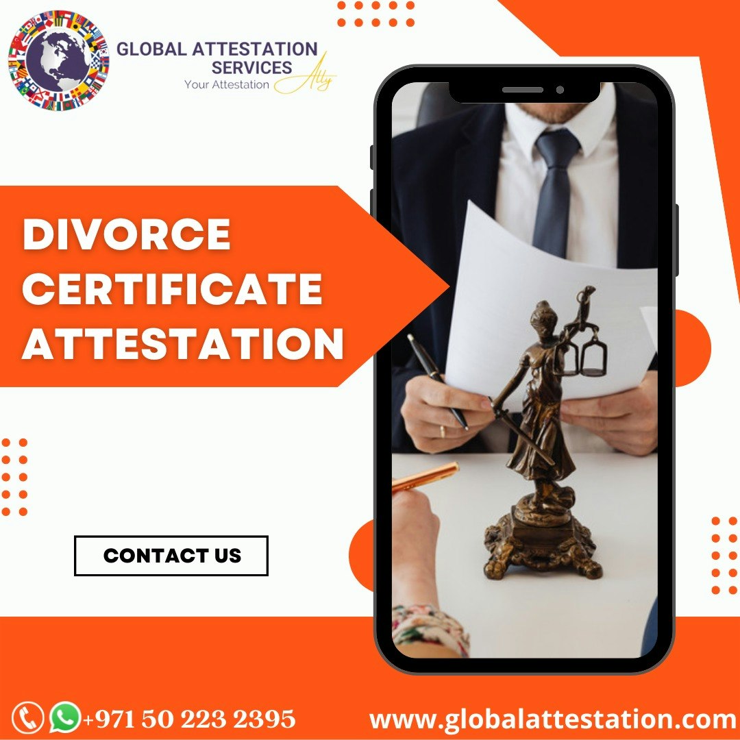 Divorce Certificate Attestation
