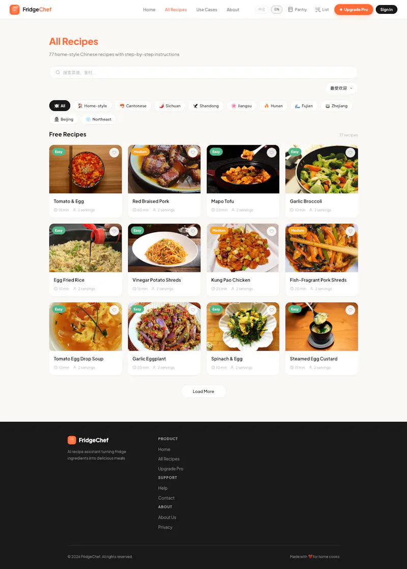 FridgeChef screenshot 2