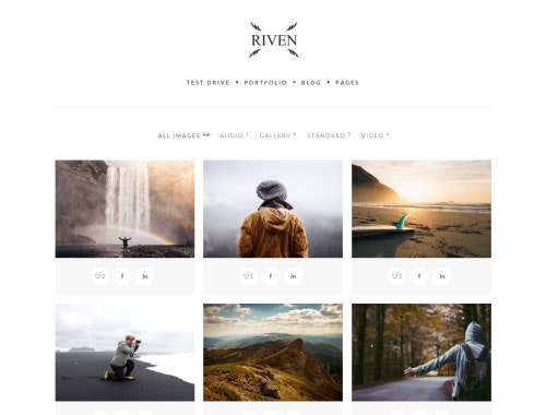 Hyper-X - Free Wordpress Theme, Make Your Own Portfolio, Blog or Shop for Free! gallery image