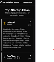 StartupSwipe gallery image