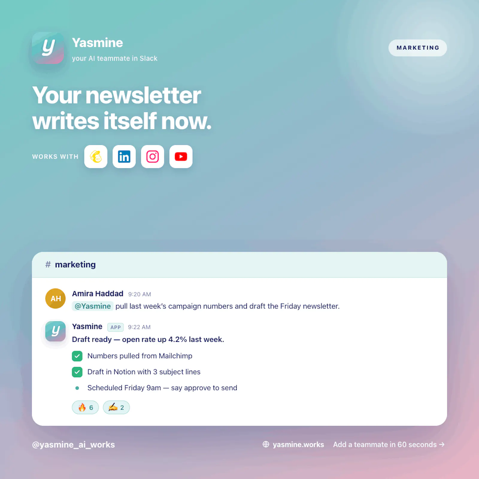 Yasmine Works screenshot 5