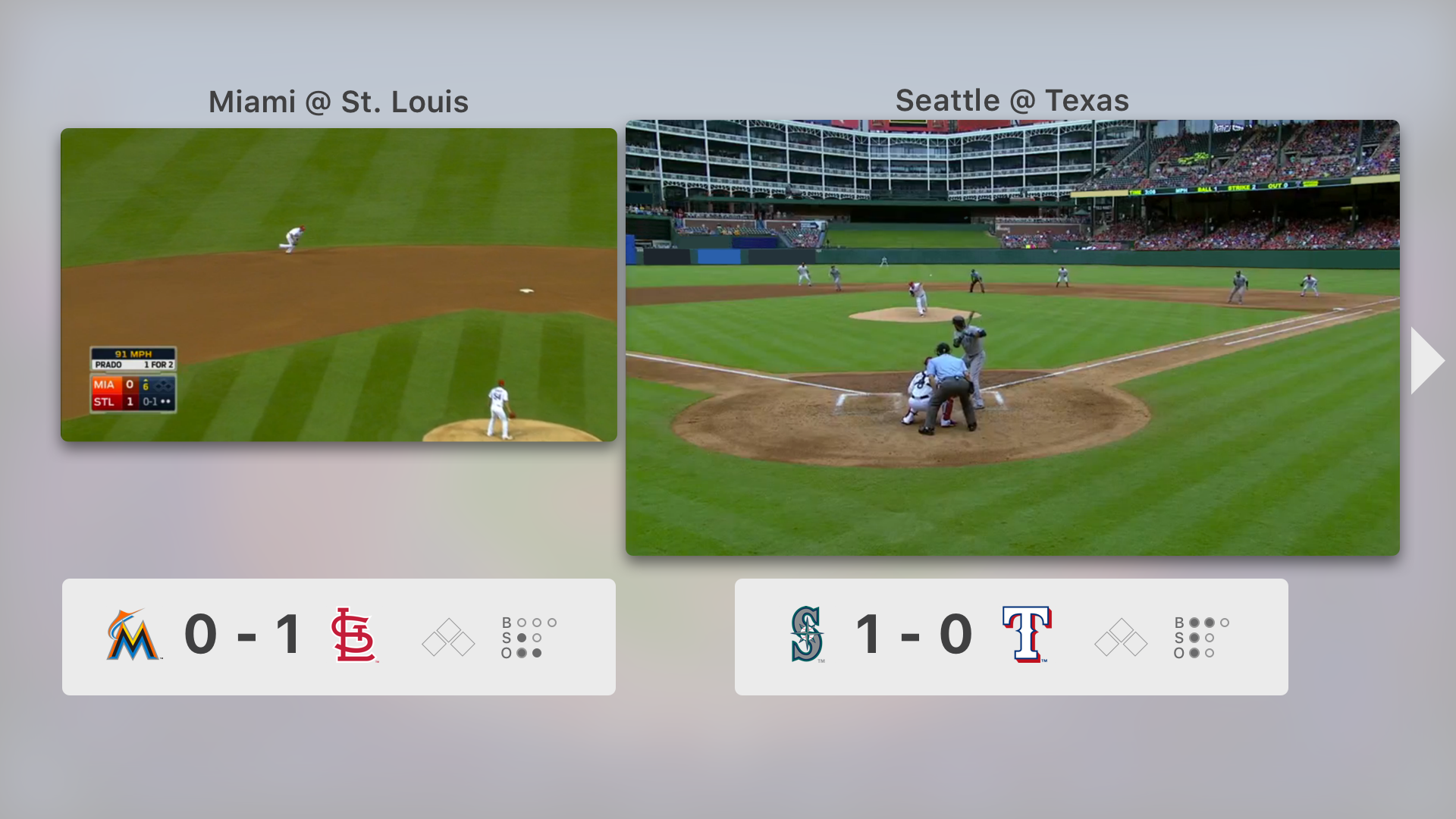 MLB.com At Bat for Apple TV