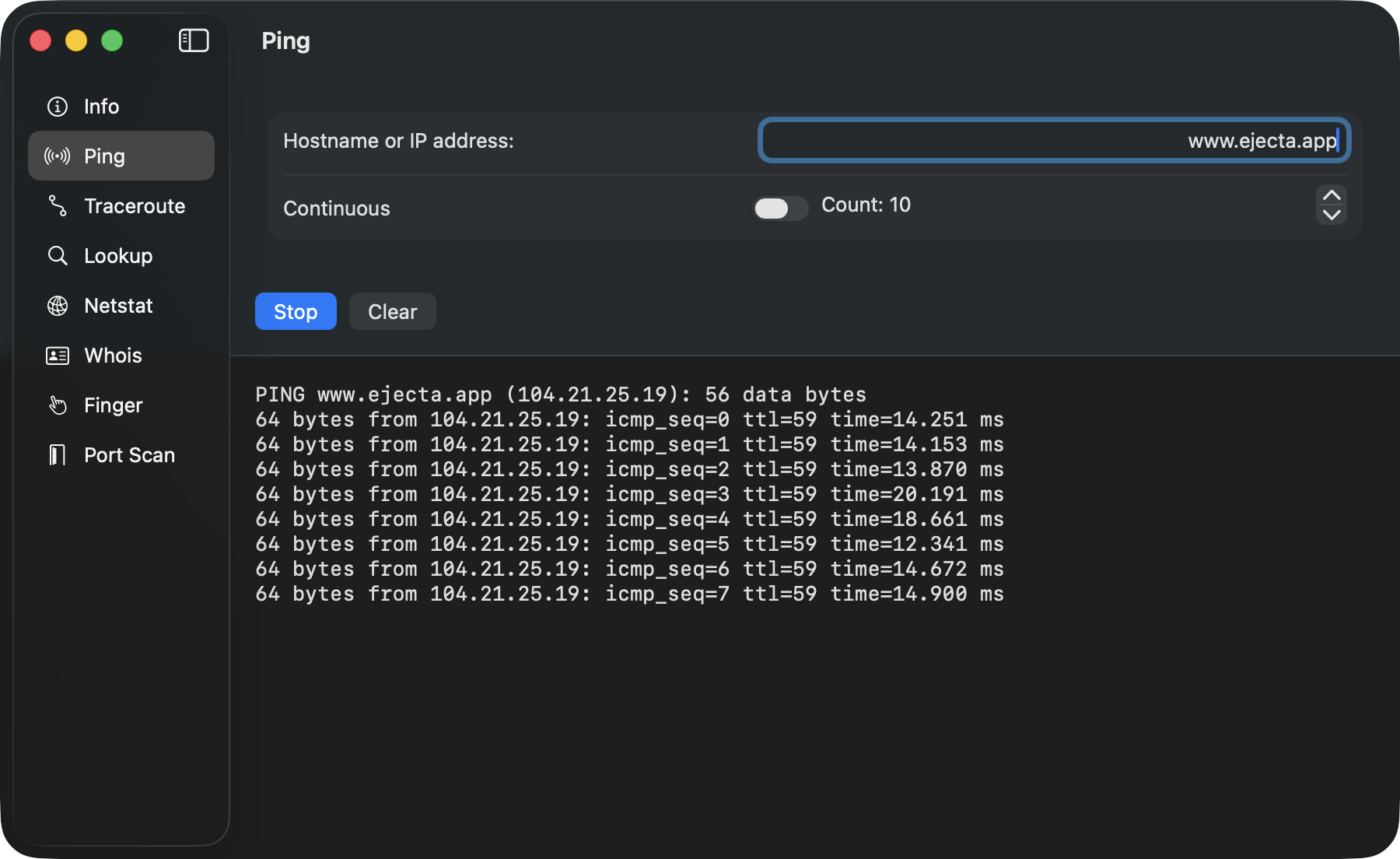 NetUtil - Screenshot 2 showing product features and functionality