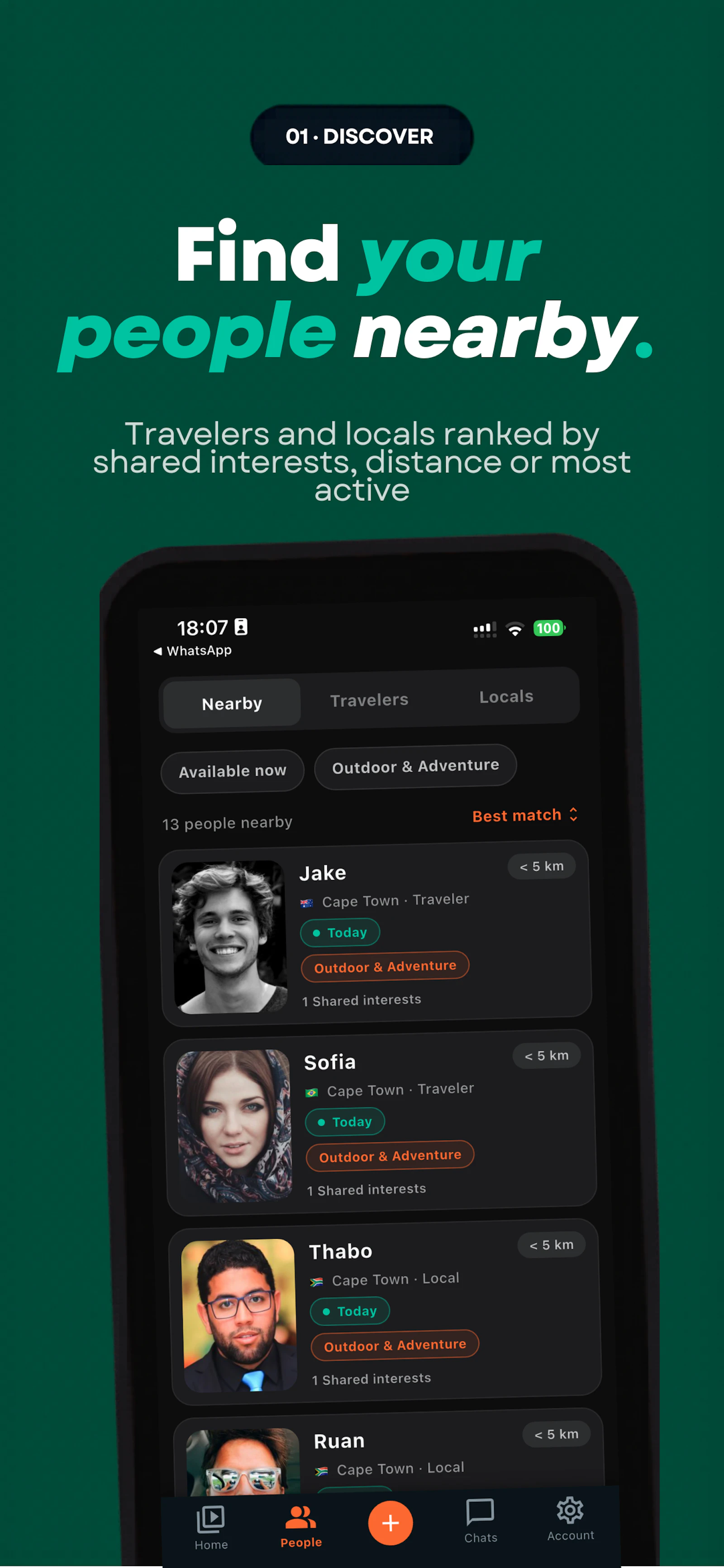 Meetro screenshot 2